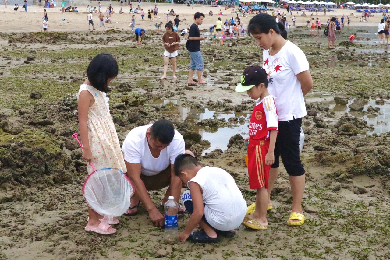 Độc đáo biển Nha Trang mùa nước cạn - 2